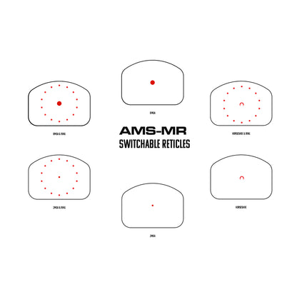 Shield Sights, Advanced Mini Sight, Multi Reticle, Red Dot Sight